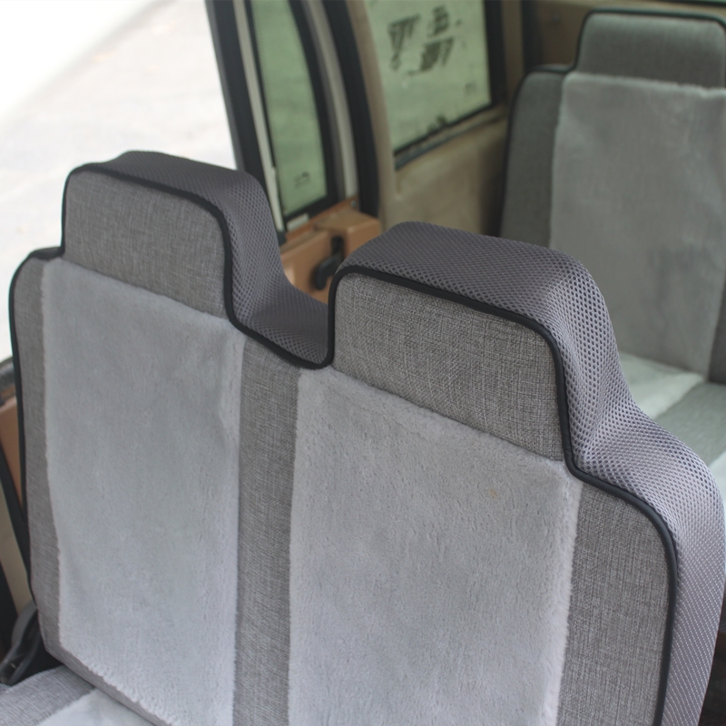 电动车毛绒兔丫丫加厚冬季座套