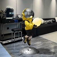 Космический космонавт, декор для гостиной, легкий роскошный стиль, подарок на день рождения