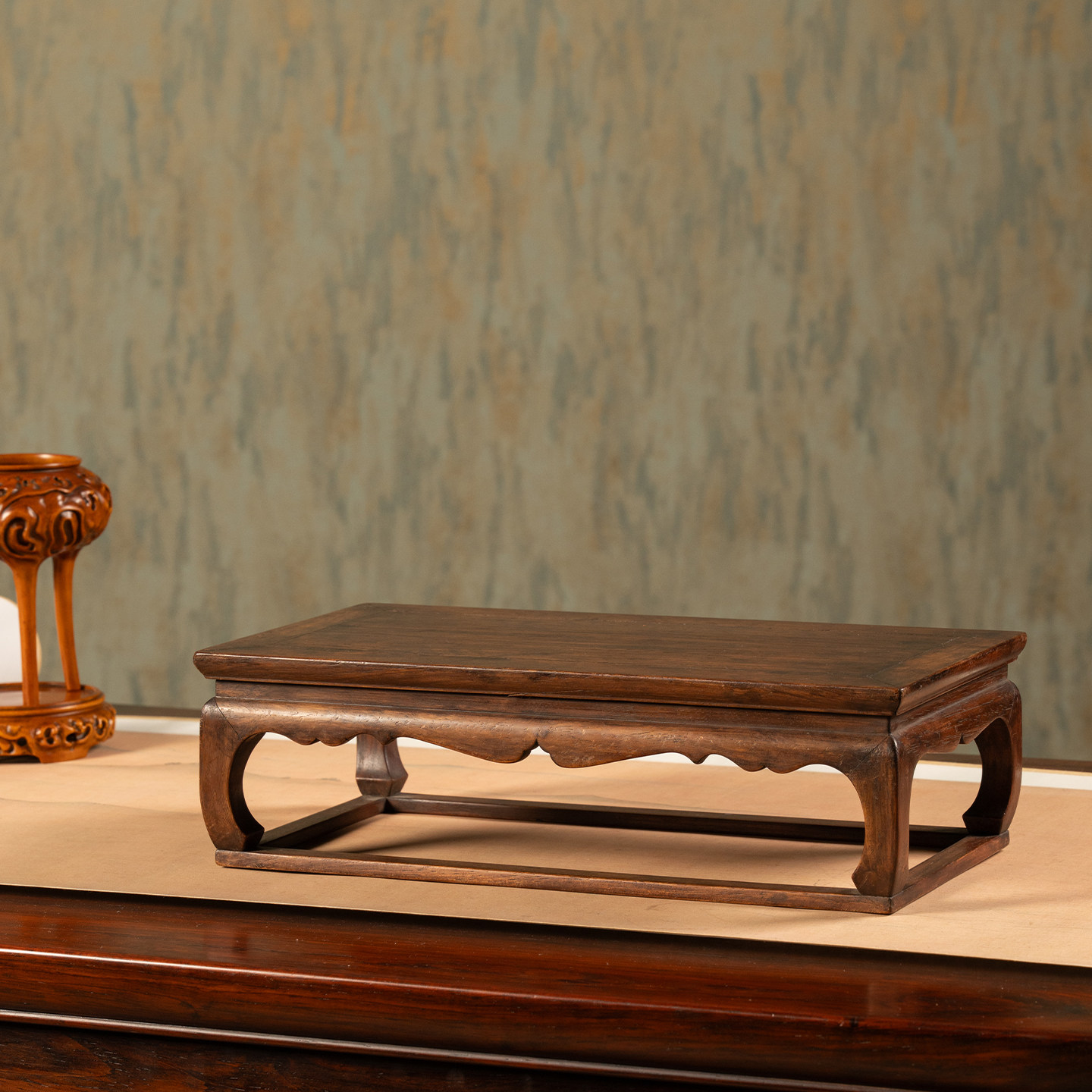 清早期黄花梨束腰马蹄腿带托泥案上几摆件古董摆件海南黄花梨茶台,家居饰品,艺术摆件,淘宝优惠券,粉丝福利购,淘宝优惠卷