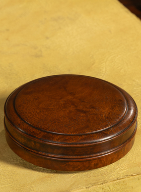 清代花梨木中式古董手串盒