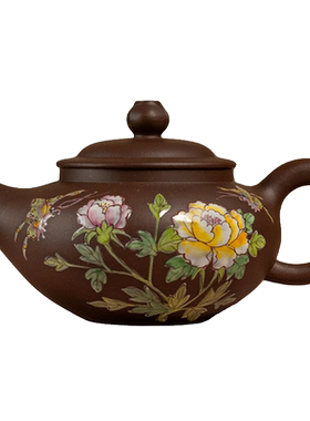 纯手工紫砂壶雪琴作品