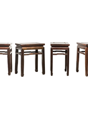 明清古典中式风凳子老红木