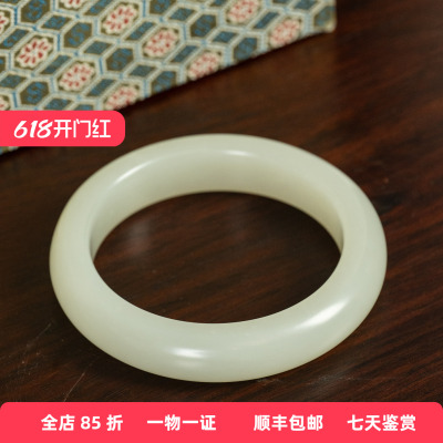 和田玉手镯古玩玉器收藏