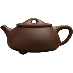 紫砂壶收藏纯手工茶壶茶具《石瓢壶》工艺美术师徐亚芳作品400ml