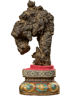 清代灵璧石文房赏石摆件