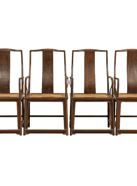 红木南官帽椅成堂古典家具