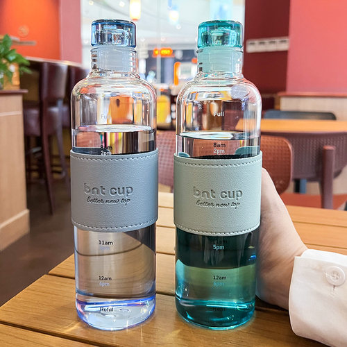 时尚潮流大容量刻度水杯