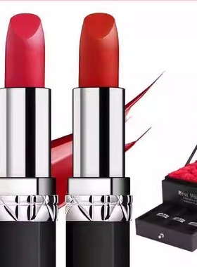 迪奥曼尼烈焰蓝金口红999哑光滋润唇膏送女友礼物3.5g888