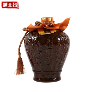 越王台绍兴黄酒花雕十年陈酿1.5Ll*2坛糯米黄酒礼盒出口黄酒