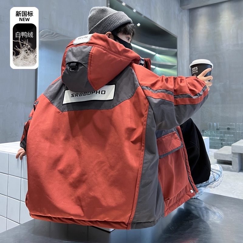 奥莱专柜男童爆款羽绒服加厚外套