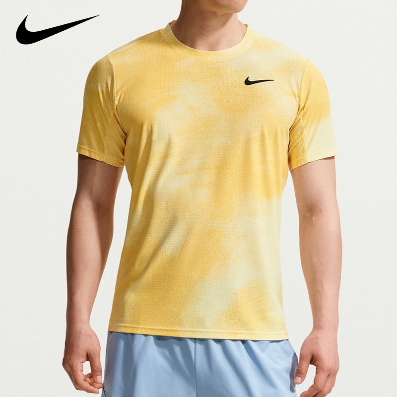 26年阿尔卡拉斯法网款Nike耐克男子专业网球运动短袖圆领T恤上装