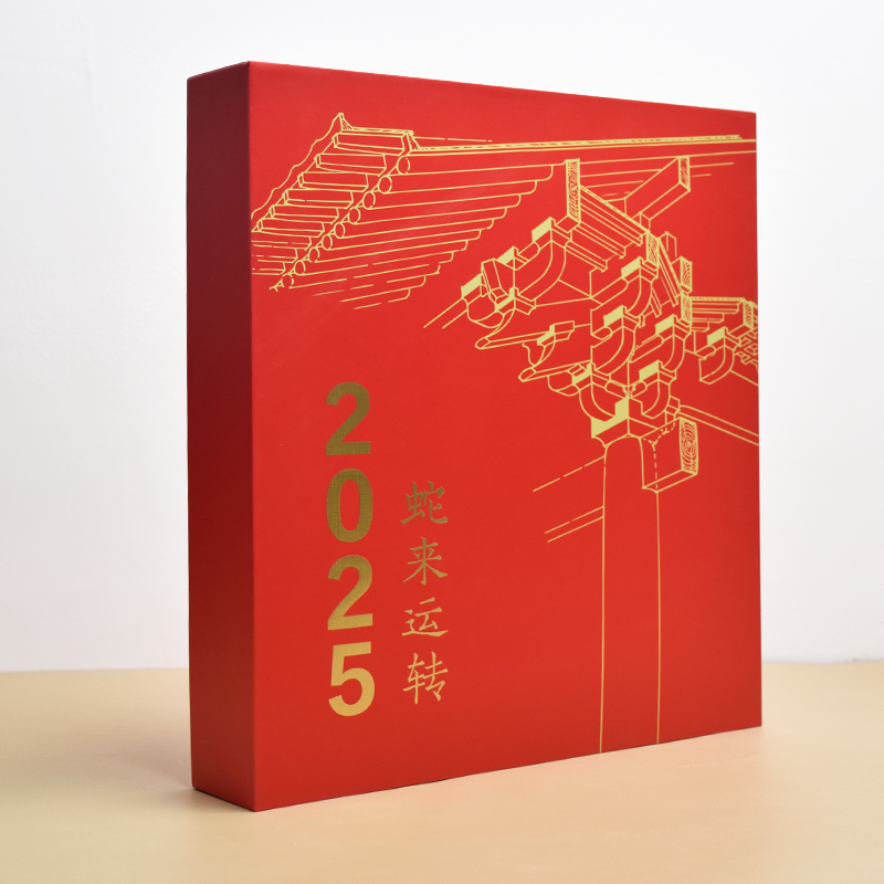 营造历2025年礼盒版古建筑日历含斗拱林徽因独乐寺木塔新年礼物