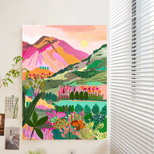 马蒂斯梵高北欧ins小众墙壁装饰挂毯宿舍背景布床头卧室背景挂布