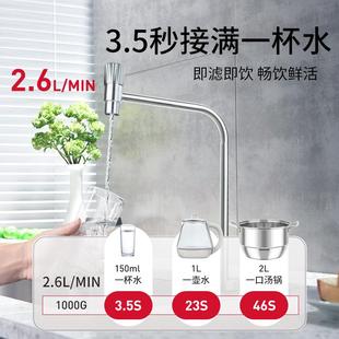10机0G大流量反渗透净水器家用直饮机厨下房厨自来水0过滤6285332