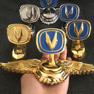 长安车标立标逸动悦翔cs15CS35CS75车头引擎盖改装 金属飞鹰标立标