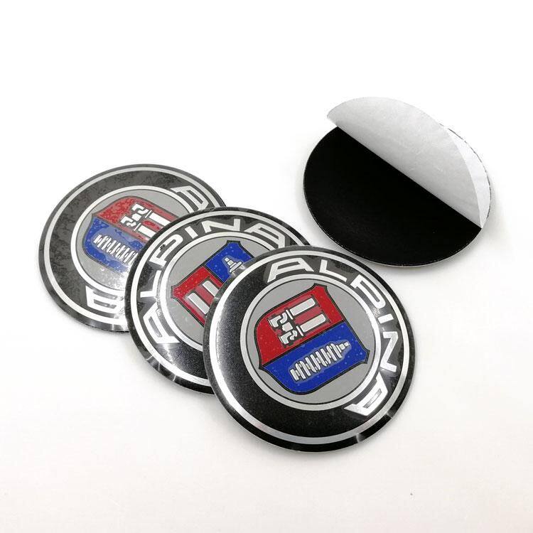 ALPINA轮毂标 改装ALPINA轮毂汽车中心盖标贴 轮毂装饰贴 56.5mm