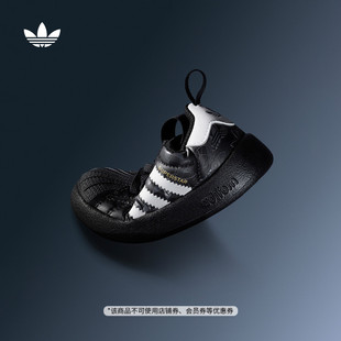 360贝壳头运动学步鞋 adidas阿迪达斯三叶草 SUPERSTAR 婴童ADIFOM