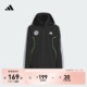 男大童速干梭织休闲连帽夹克外套adidas阿迪达斯官方轻运动