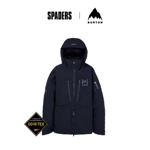 Burton 25/26男款单板滑雪服AK LZ DOWN 2L防风透气夹克 黑桃雪具