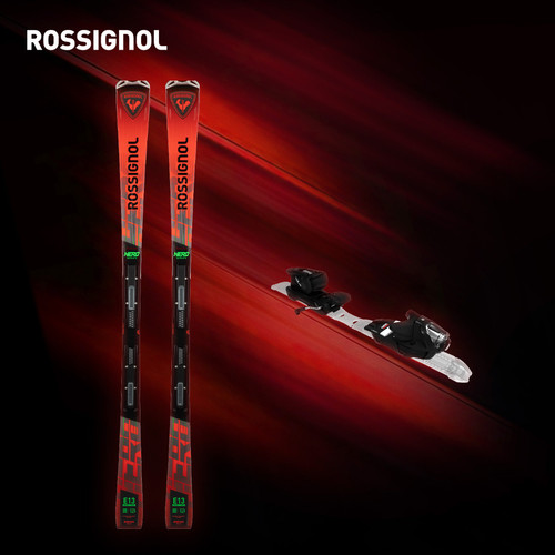 ROSSIGNOL金鸡26/27双板滑雪板男女红英雄HERO ELITE ST TI竞技