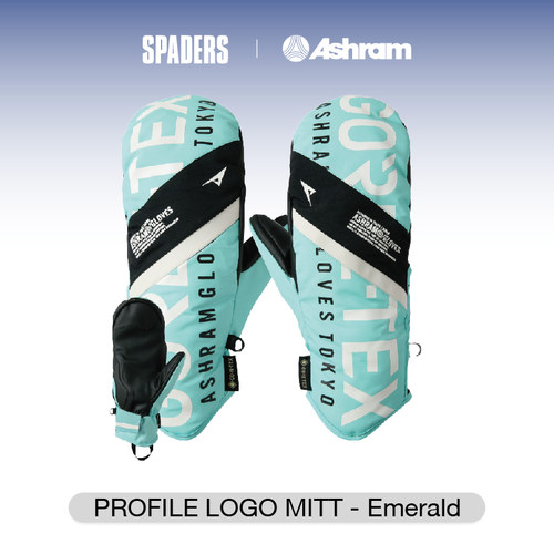 ASHRAM 热卖款滑雪手套PROFILE GORE-TEX面料防水保暖 黑桃雪具