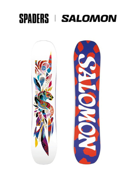 salomon萨洛蒙热卖新款儿童款滑雪单板 幼童初学入门款 黑桃