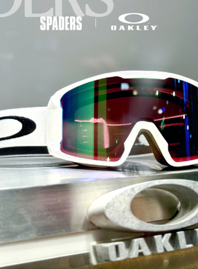 OAKLEY 热卖新款单双板滑雪眼镜防雾 LINE MINER岩矿 黑桃雪具