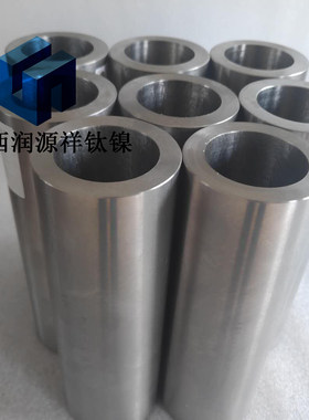 TC4钛合金管 厚壁耐高压气室钛管40mm 50mm 60mm70大直径定制钛管