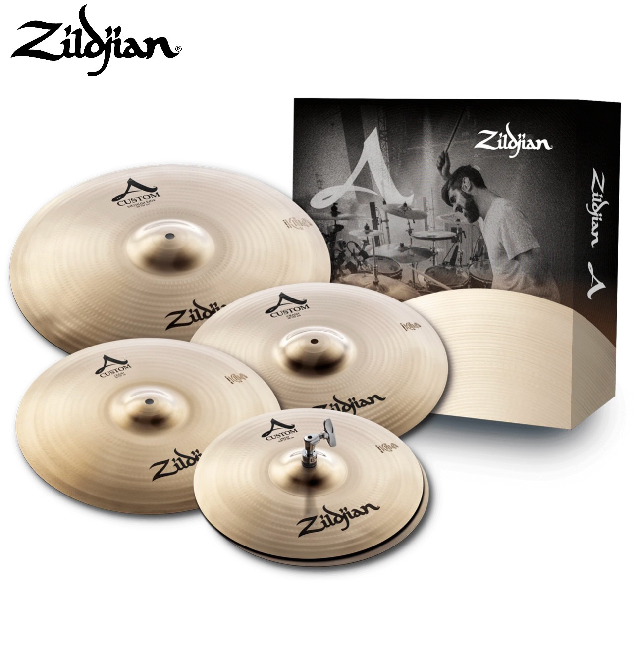 知音Zildjian A CUSTOM CYMBAL PACK             SKU: A20579-11