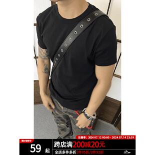 MADEEXTREME修身纯色短袖t恤男女夏季凉感美式运动休闲基础款上衣