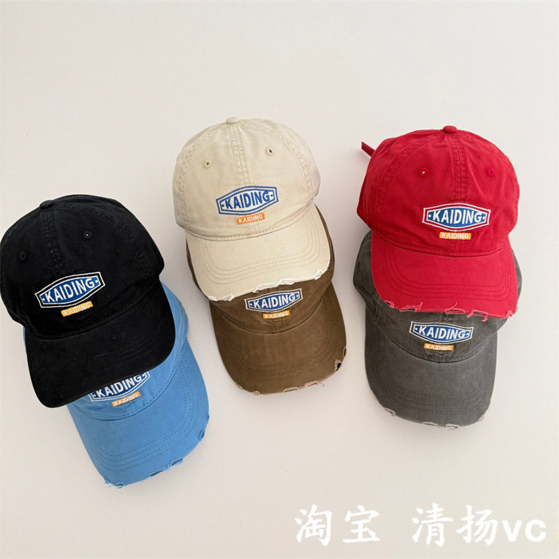 春秋款中大童棒球帽儿童鸭舌帽潮图片