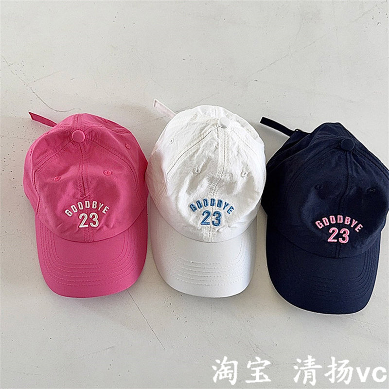 春夏薄款儿童速干鸭舌帽户外遮阳图片