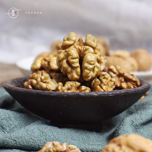 雨涿现剥生核桃仁煮粥豆浆煲汤