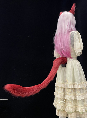 【兽欢喜】ff14最终幻想古拉哈提亚cosplay可动电动尾巴 耳朵