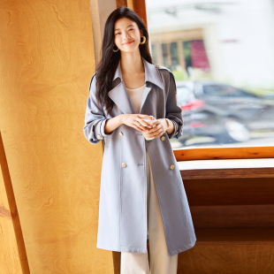 时尚 新品 气质风衣SXFY23055 乐园2023年秋季 苏醒