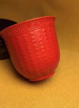 玉阅珠宝朱砂室内摆件