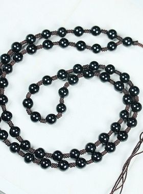 玉阅珠宝天然玛瑙玉髓6mm绳扣