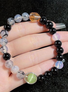 天然玛瑙单圈手串女款