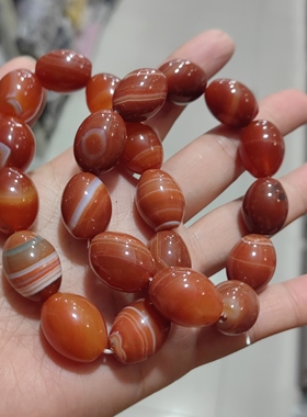 精致红玛瑙手串手链男女款