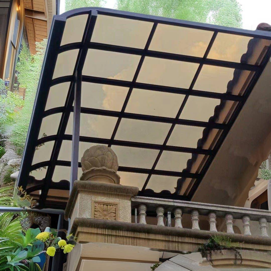 雨棚露台棚屋檐家用户外防雨工厂直销遮阳防风棚防暴雨