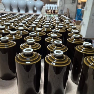 景德镇陶瓷酒瓶空酒壶酒瓶茅型瓶创意1斤装密封家用白酒酒杯酒坛