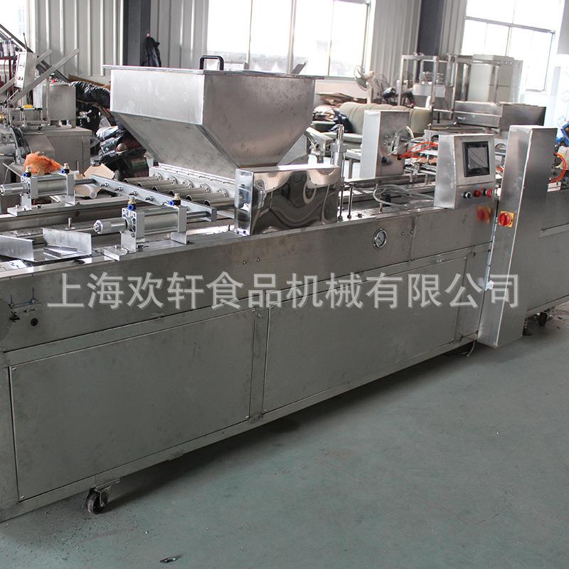 纸杯蛋糕成型机高产量蛋糕浇注设备做蛋糕的机器休闲蛋糕食品