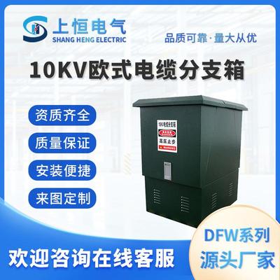 10KV高压电缆分支箱DFW-12/630一进一二三四五出欧式插拔式分接箱