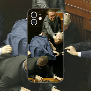 世界名画13乌克兰会议打架14promax搞笑名场面12适用iPhone15Pro苹果13手机壳11
