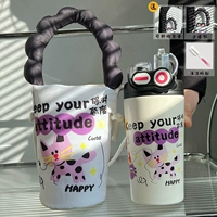 Черная ручка, сумка с петлей на руку, 500 мл