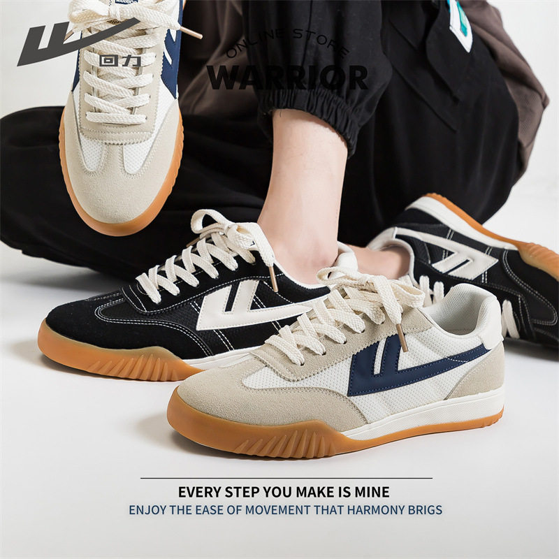 回力帆布鞋男鞋2026秋季新款休闲运动鞋百搭透气网面学生板鞋布鞋