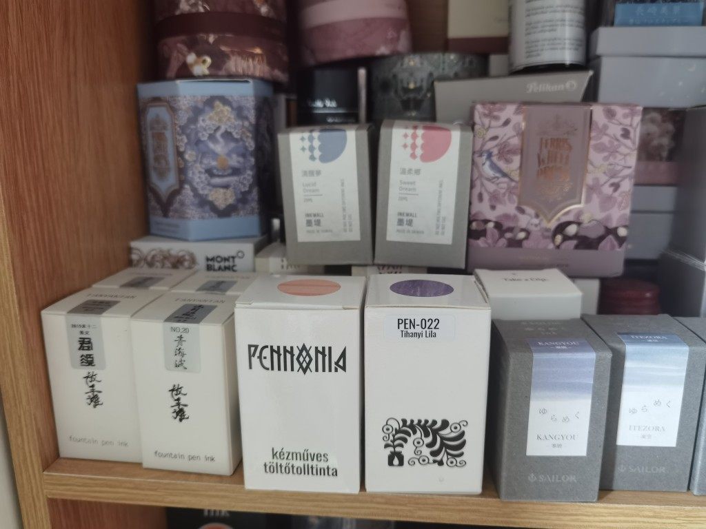 [포장] 헝가리 잉크 PENNONIA 크로마토그래피 라일락 풍선껌 다뉴브 청동 만년필 컬러 잉크