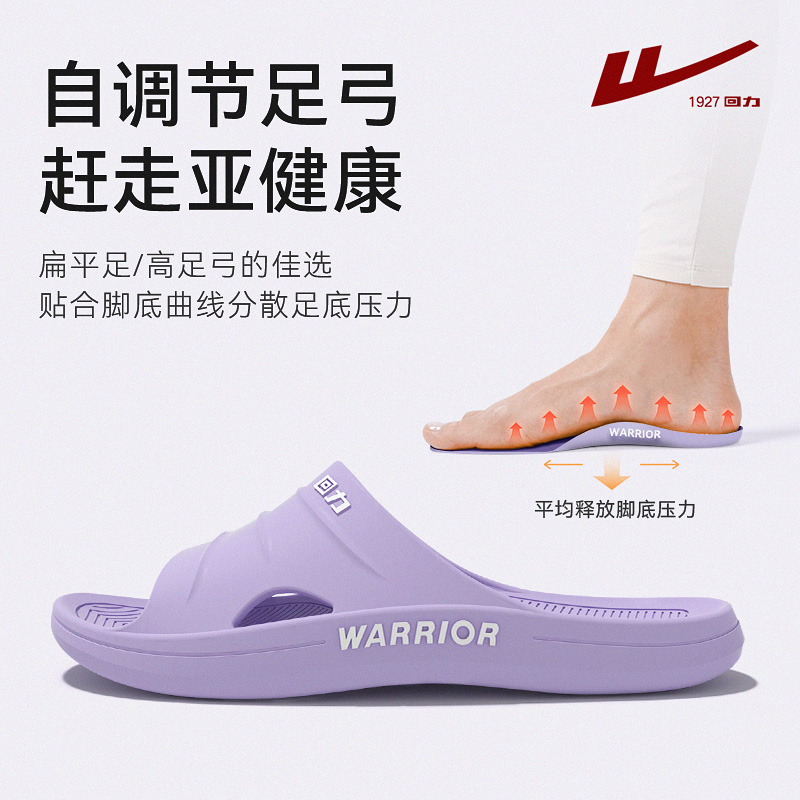 回力正品EVA静音防滑拖鞋女士