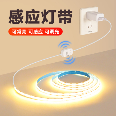 感应灯带+自粘免安装+感应/常亮