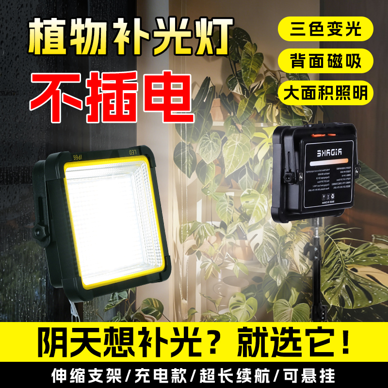 [一万+人种草]植物补光灯不插电